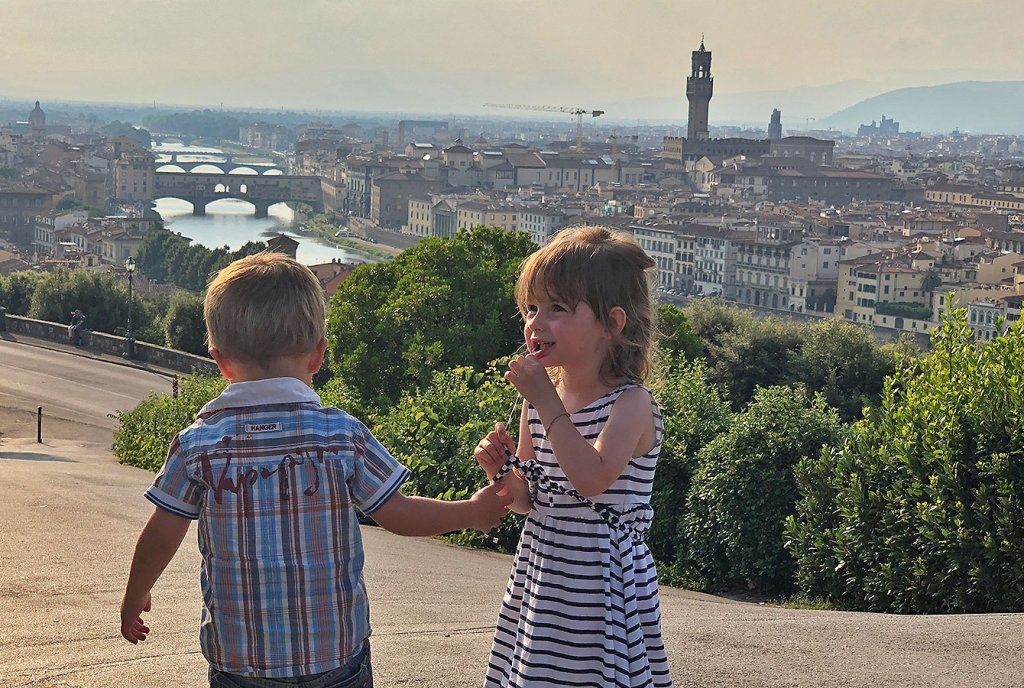 View over Florence from Piazzale Michelangelo