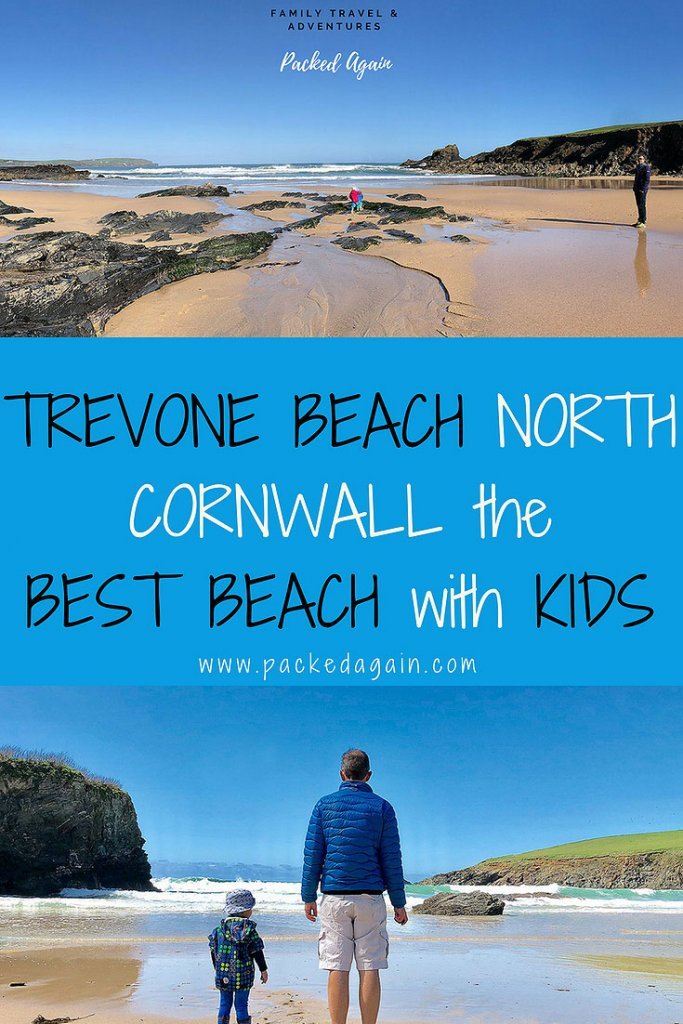 E-Book Trevone Beach North Cornwall best beach with Kids