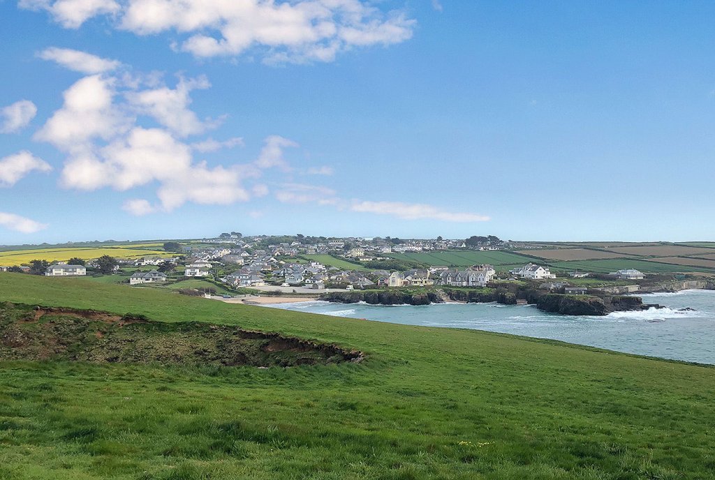 Trevor Bay Beach, North Cornwall, England UK