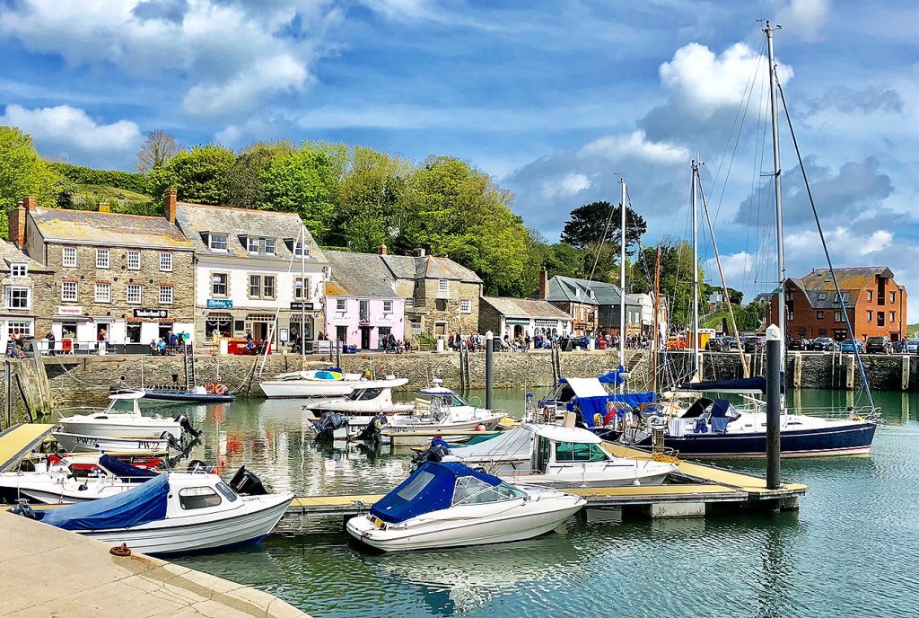 Padstow Village, North Cornwall, England
