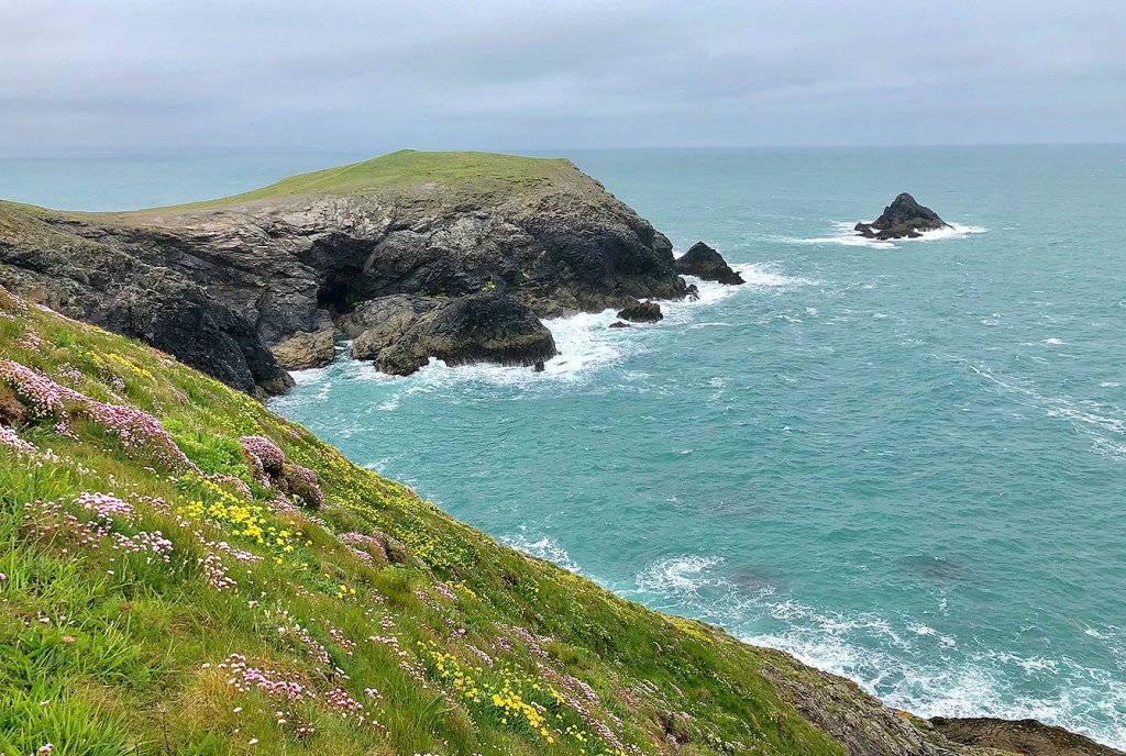 Trevose Head Headland, Atlantic Coast, North Corwall, England