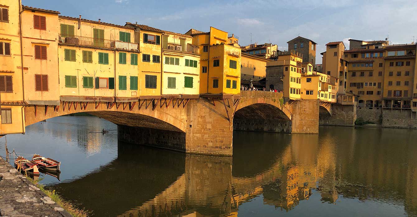 seeing Ponte Vecchio whilst Visit Florence with kids