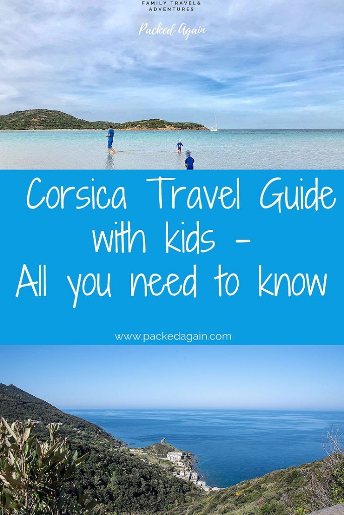 E-Book Travel Guide to Corsica with Kids