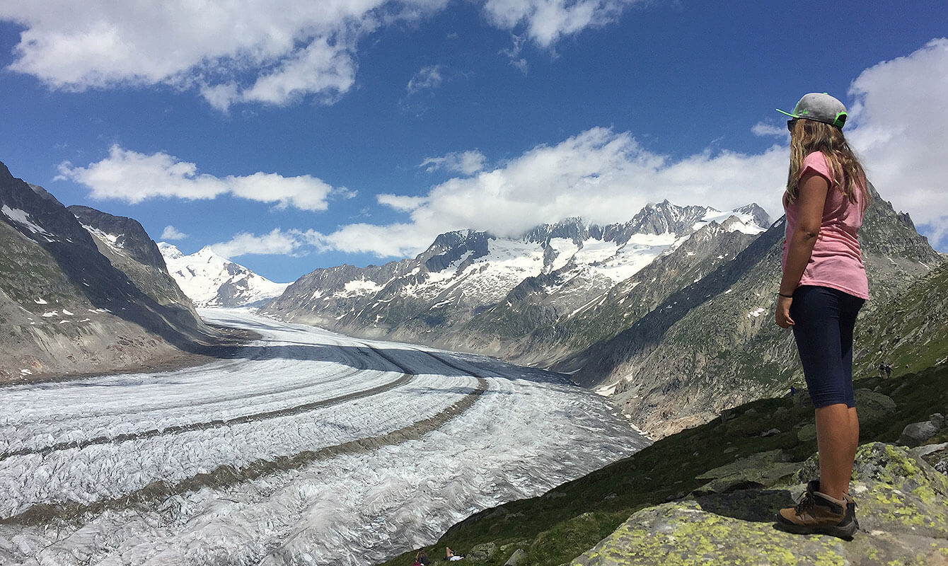 Egishorn - Aletsch Glacier