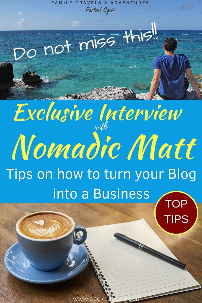 Exclusive Interview with Nomadic Matt :: Matthew Kepnes