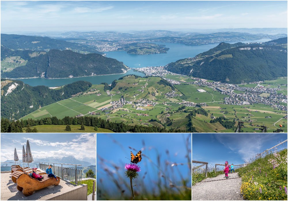 diverters images of the Panorama Hike at the Stanserhorn