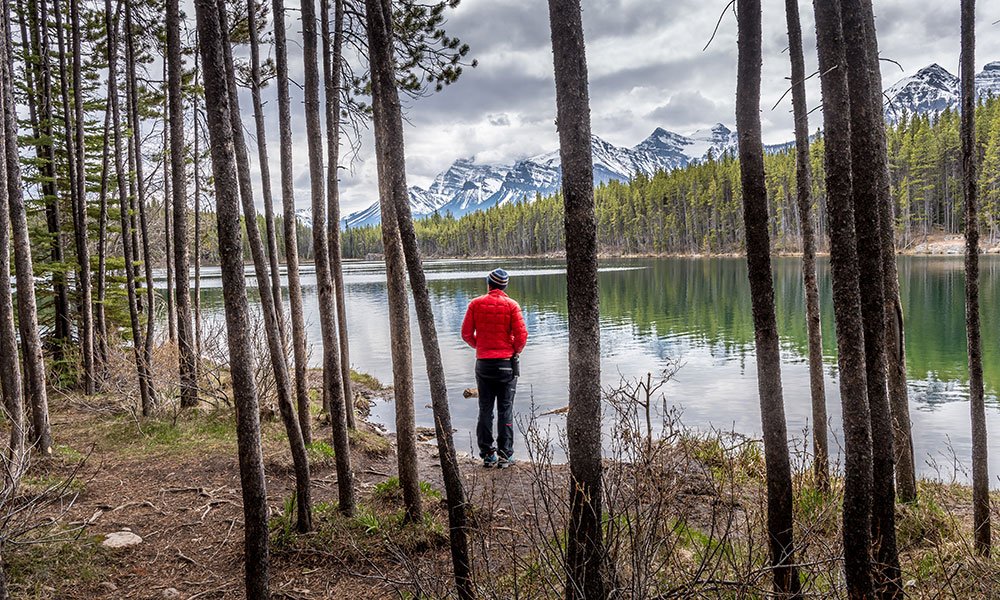 Herbert Lake best photography spots Canadian Rockies