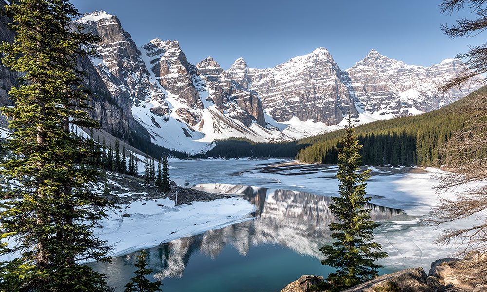 best photography spots in the Canadian Rocky Mountains, Moraine Lake 