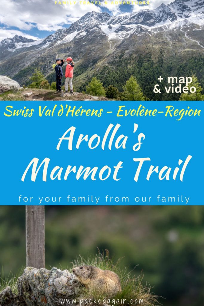 guide to the Arolla's Marmot Trail in Switzerland