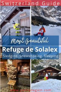 a guide to the refuge de Solalex