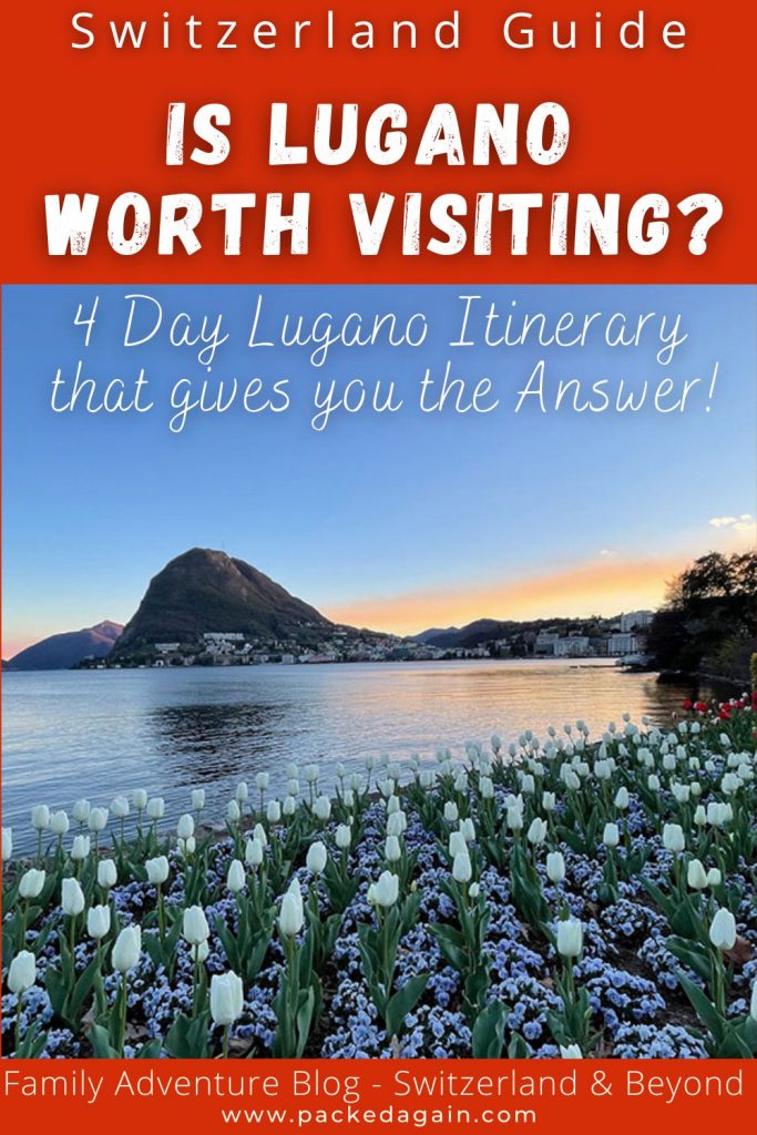 pin guide to Lugano Itinerary