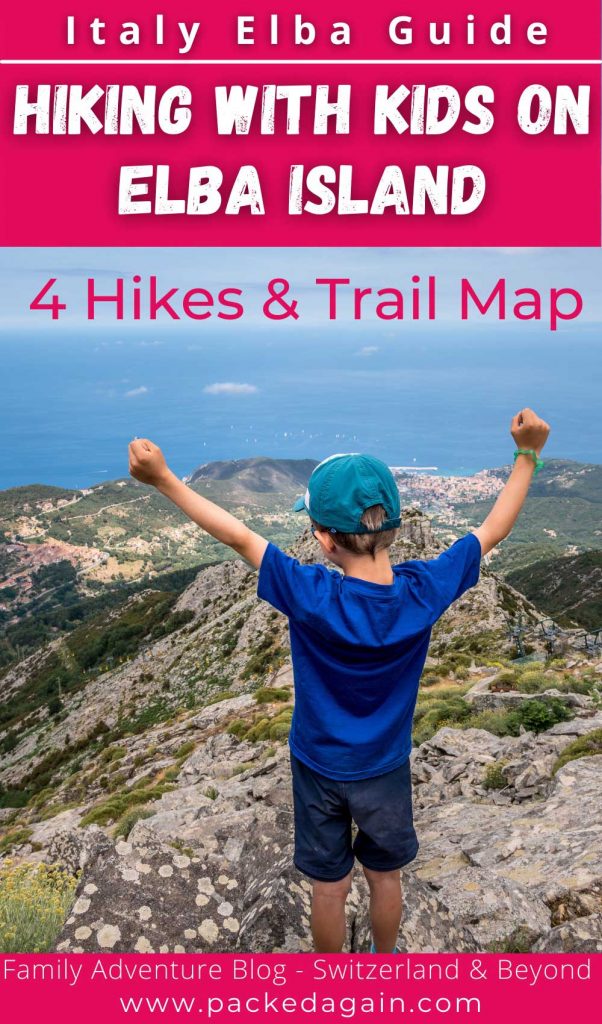 a Guide to hiking with kids on Elba