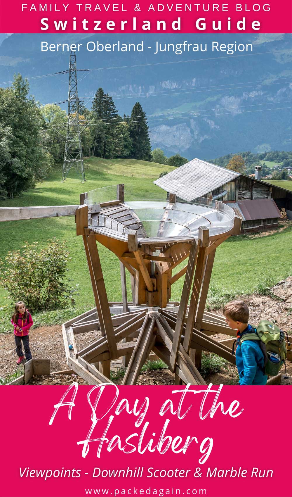 A Day at the Hasliberg Marble Run, Viewpoints & Scooters Packed Again