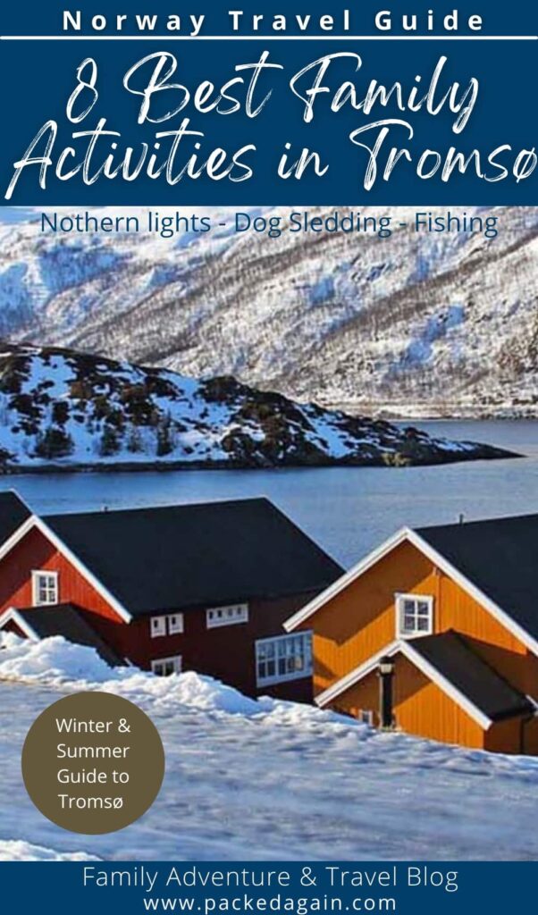 Tromsø guide norway with snowy houses