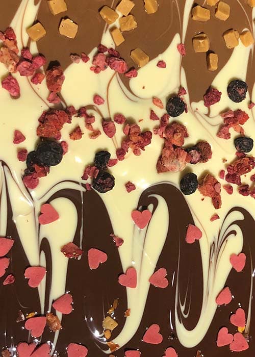 chocolate making plaque