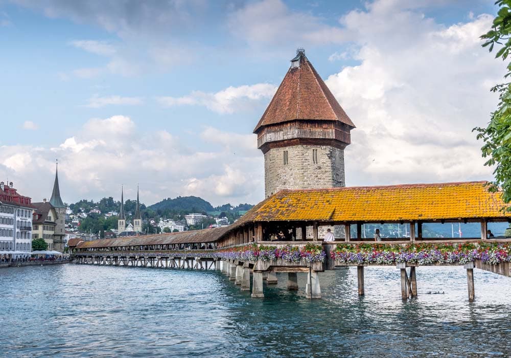 starting a golden rount trip from lucerne to mount Pilatus