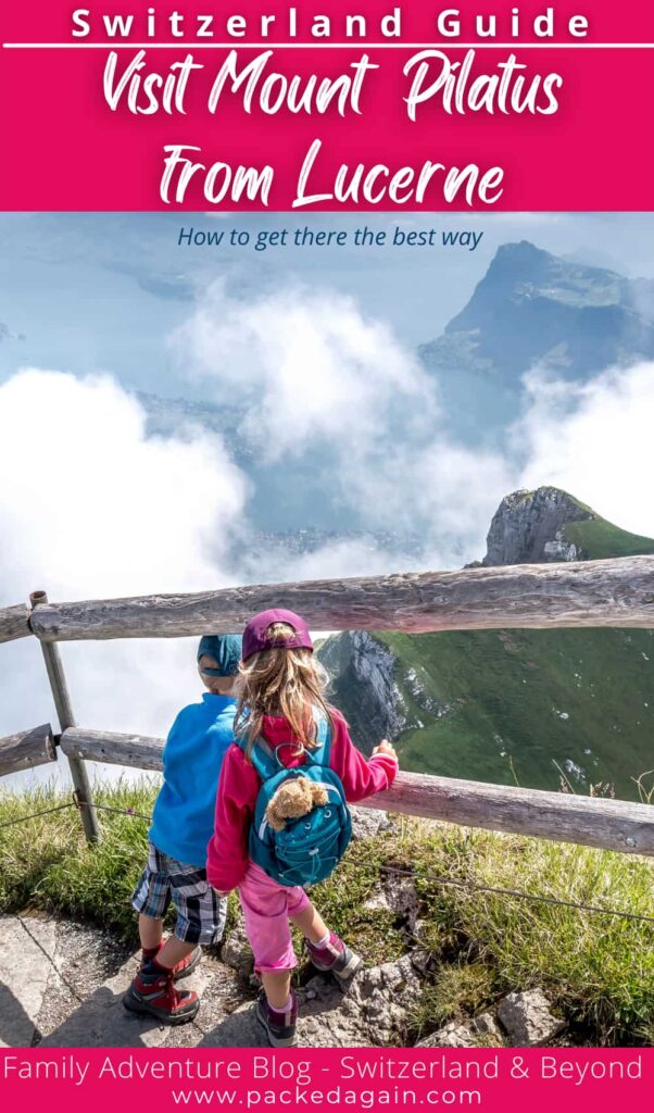 children at Mount Pilatus