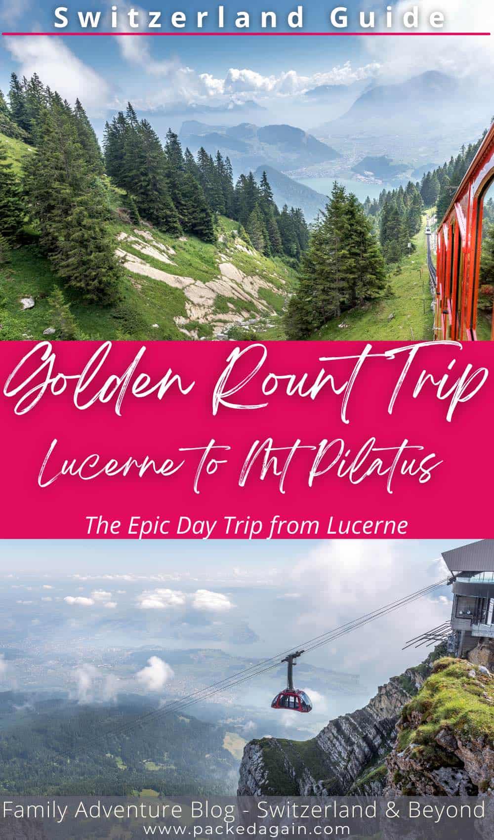 Visit Mt Pilatus On The Golden Round Trip From Lucerne Packed Again 