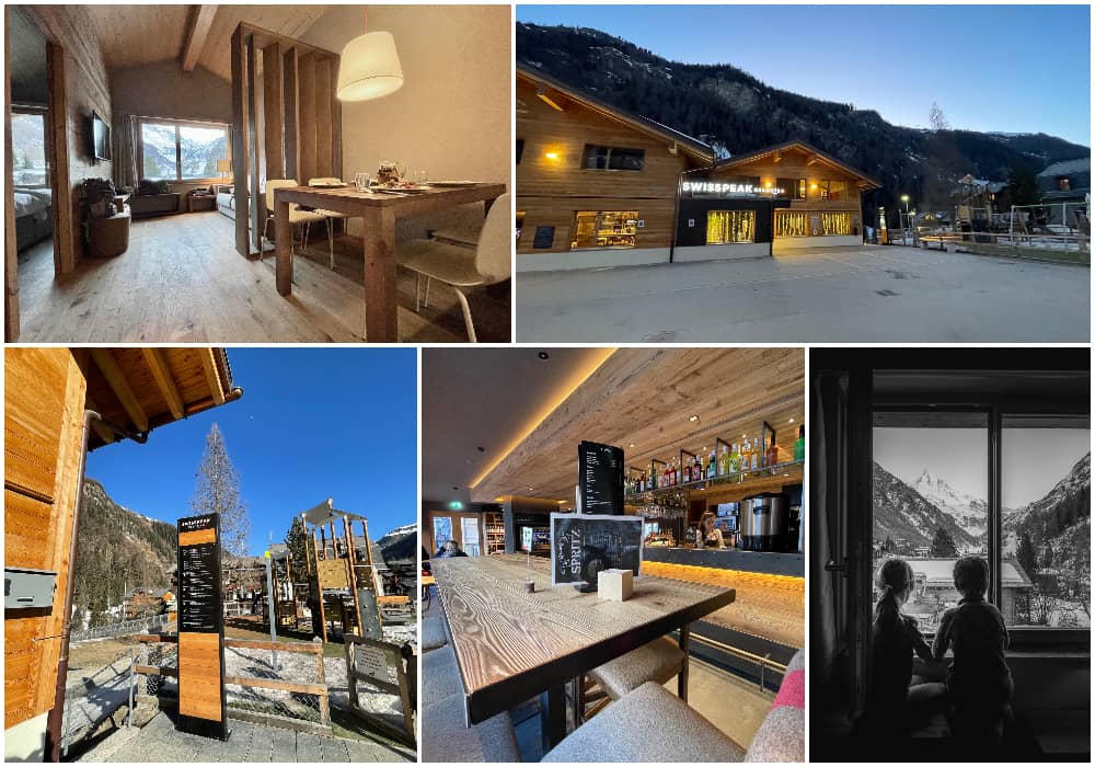 images of the SWISSPEAK Resorts in Zinal