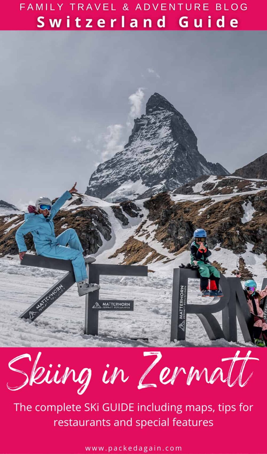 Skiing in Zermatt The complete Resort Guide + Map & Tips Packed Again