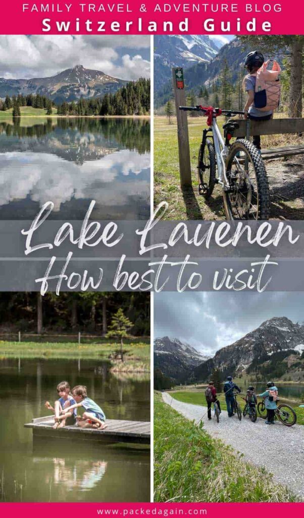 different images from Lauenensee near Gstaad