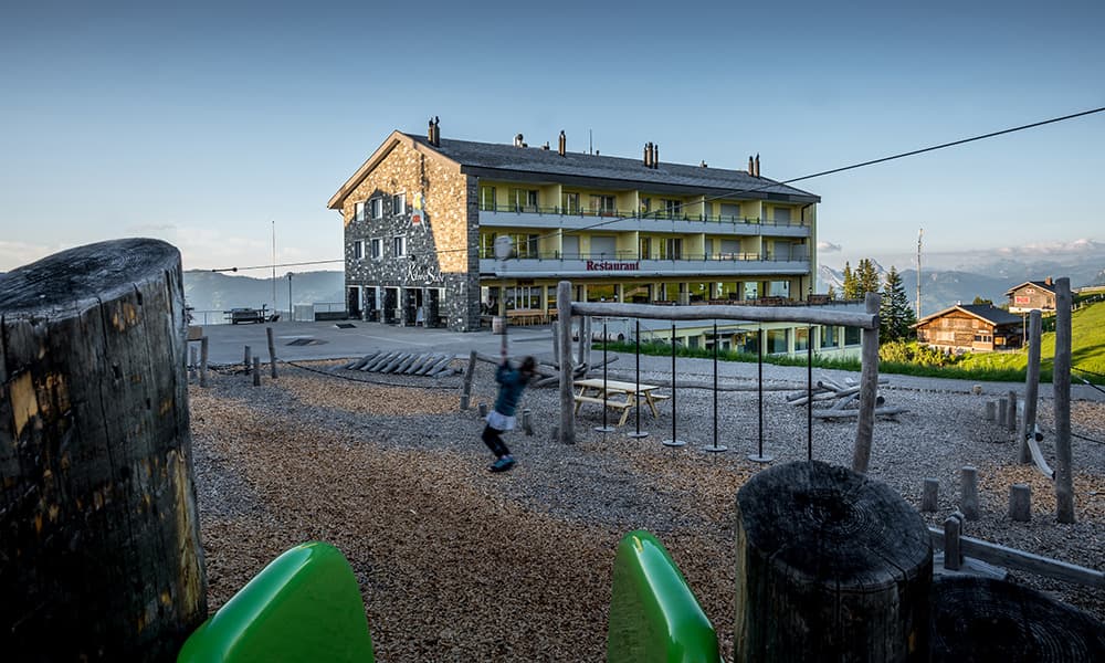 play ground and hotel klewenalp