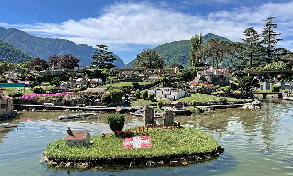 miniature housings in the swiss miniature in melide ticino