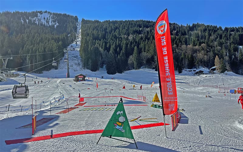 beginners ski area les diablerets