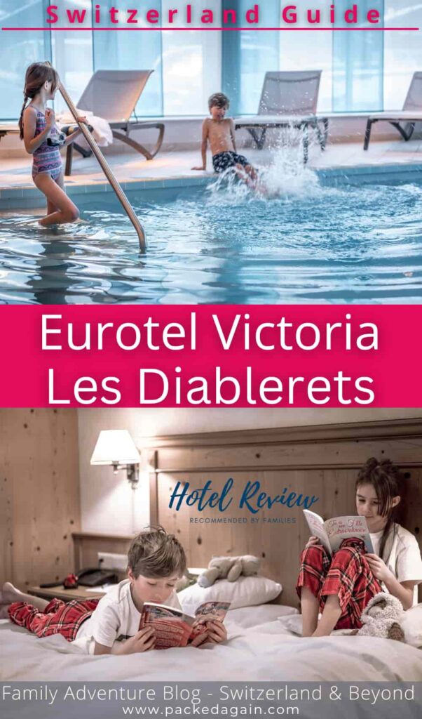 pin collage for a hotel review in Switzerland