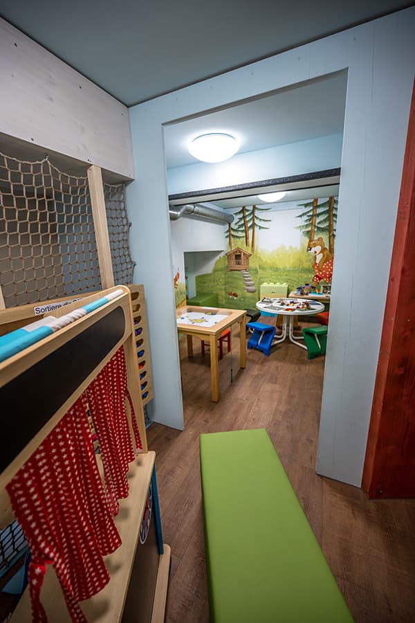 play room at swiss hotel