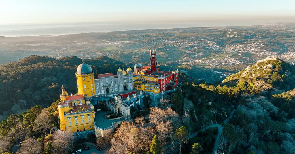 Pena Sintra castle one day in Sintra Itinarary