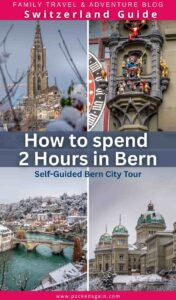 pinterest cover showing different images of bern City